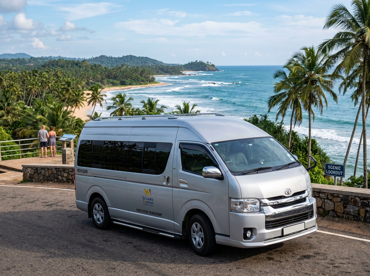 Toyota KDH Super GL Tourist Passenger Van Sri Lanka